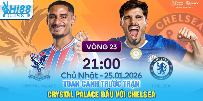 Toàn Cảnh Trước Trận Crystal Palace Đấu Với Chelsea