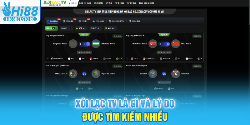 Xôi lạc tv là gì và lý do được tìm kiếm nhiều